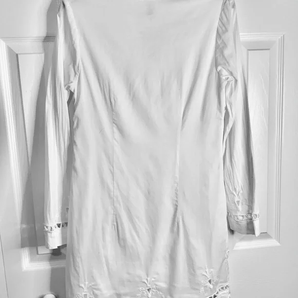 Lucky Brand Embroidered Tunic Mini Dress - Picture 3 of 4